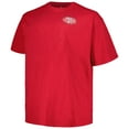 thumbnail image 2 of Men's Profile Scarlet San Francisco 49ers Big & Tall Two-Hit Throwback T-Shirt, 2 of 3