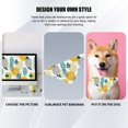 thumbnail image 2 of 15 Piezas Bandanas para Mascotas en Blanco para SublimacióN Transferencia de Lavable DIY TriáNgulo Bufanda para Perro Baberos PañUelo para Perros Gatos, 2 of 8