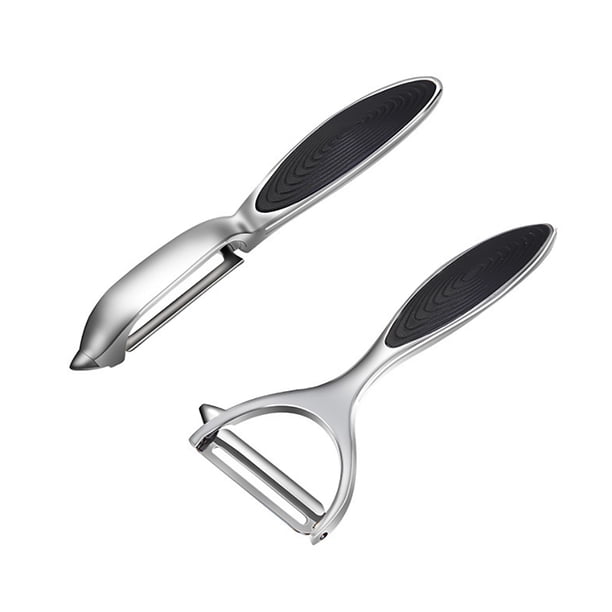 2 uds pelador de frutas de acero inoxidable tomate patata rallador de verduras hogar cocina herramienta de pelado de mano Inevent HA004658-00
