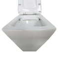thumbnail image 6 of Fine Fixtures Toilet Combo Set - Toilet Bowl With Soft-Close Seat, 2"x 4" Concealed Tank And Carrier System, Push Buttons Included. Black Round - Push, 6 of 14