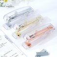 thumbnail image 4 of of Desk Accessories,Staple Remover,Acrylic Staple Set (Rose Gold), 4 of 5