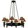 thumbnail image 2 of Meyda Tiffany 136453 Calais 6 Light 36" Wide Chandelier - MultiColor, 2 of 5