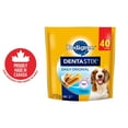 thumbnail image 1 of PEDIGREE DENTASTIX Oral Care Original Adult Dog Treats - For Medium Breeds - Reduces Plaque and Tartar Buildup - 40 Sticks, 1 of 13