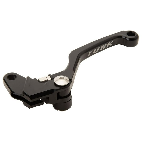 Tusk Folding Clutch Lever Black for Suzuki RM125 1986-2007