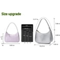 thumbnail image 4 of CYHTWSDJ Bolsos de hombro para mujer, lindo bolso de mano Hobo Mini bolso de mano con cierre de cremallera, 4 of 5