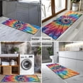 thumbnail image 2 of Colorful Rainbow Tie Dye Spiral Pattern Kitchen Rug Mat,Kitchen Runner Rugs Non Skid Washable,Decorative Kitchen Floor Mats for Kitchen,Sink,Laundry,17"X47", 2 of 5
