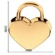 thumbnail image 2 of juego de candado de metal con forma de corazón y 2 llaves para joyero, diario, equipaje, bolso, regalo (plata), 2 of 5