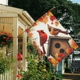 thumbnail image 3 of Two Cardinals and Fall Leaves Fall Garden Flags 28"x40" Double Side,Small Yard Flags for Outside,Outdoor Fall Decor,Autumn Funny Garden Flag Yard Decoration, 3 of 5