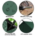 thumbnail image 3 of Lona de Camping Impermeable KALINCO 3X3m para Hamaca y Refugio de Lluvia, 3 of 8