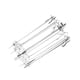 thumbnail image 1 of Cateissary Barbacoa Parrilla Jaula Asador Carne Vegetal Horno Brocheta Salchicha Asar Barbacoa Herramienta Gadgets Utensilios De Cocina Accesorios Herramientas y accesorios para hornear 25cm, 1 of 6