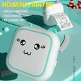 thumbnail image 4 of TFixol C25 Mini Thermal Printer - 2 Inch, 200dpi, Portable for Notes, Images, Web, Text, Memos, Lists, Built-in Battery, Green with 11 Rolls (1 Thermal + 10 Adhesive), 4 of 6