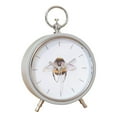 thumbnail image 1 of Hestia Bee Mantel Clock Metal Case, 1 of 3