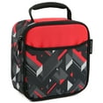 thumbnail image 6 of (2 pack) Arctic Zone Lunch Box Combo, Tesseract Red and Black, 6 of 14