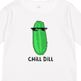 thumbnail image 4 of Inktastic Chill Dill Boys or Girls Long Sleeve Toddler T-Shirt, 4 of 5