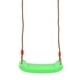 thumbnail image 1 of Juguete de columpio con tabla de asiento verde para niños, accesorio de entretenimiento para interiores y exteriores (44x16,5 cm/17,3x6,5 pulgadas), 1 of 10