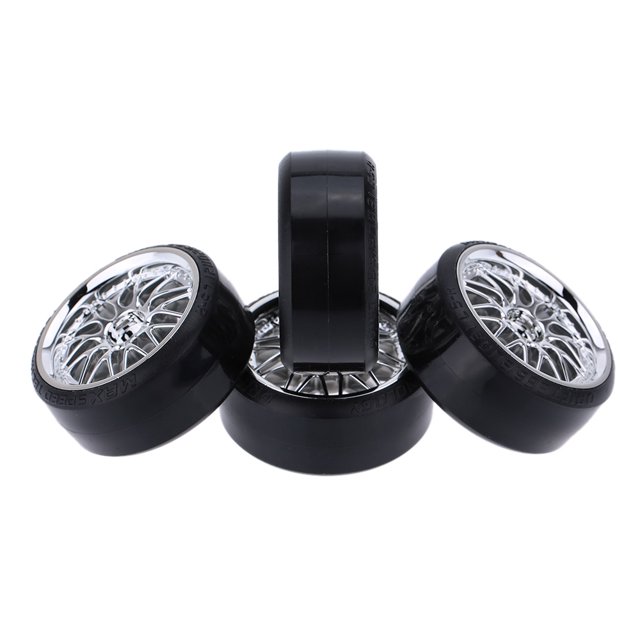 Accesorios RC Irfora 4pcs/Set 1/10 Drift coche neumáticos neumático duro para HSP Traxxas Tamiya HPI Kyosho en carretera coche deriva Irfora Accesorios RC