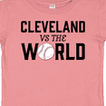 thumbnail image 4 of Inktastic Cleveland Vs. the World with Baseball Boys or Girls Baby T-Shirt, 4 of 5