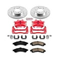 thumbnail image 2 of PowerStop Front Z23 Evolution Sport Brake Pad and Rotor Kit with Red Powder Coated Calipers Fits: BUICK CHEVROLET GMC ISUZU OLDSMOBILE Select Models KC2057, 2 of 2