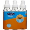 Evenflo Classic Nursers 8 oz Clear Glass Bottles 3 ea (Pack of 3)
