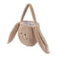 thumbnail image 2 of Cesta de caza de Pascua para niños, bolsa de peluche de conejo de Pascua, bolsa de dibujos animados linda, cesta de conejo de orejas largas, café, 2 of 14