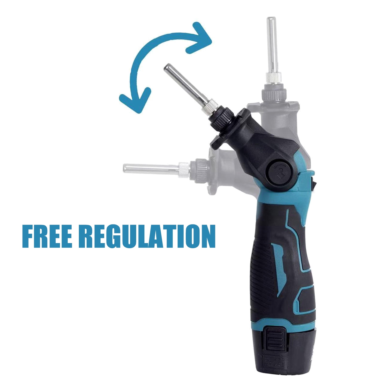 30W Portable Electric Soldering Iron 0-400 ℃ Temperature Electronic Repair Solder Rechargeable Soldering Iron