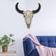 thumbnail image 2 of Resina Art Decoración de Pared para Montaje en Pared Decoración Bull Head Sunnimix Decoración de cabeza de animal, 2 of 8