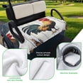 thumbnail image 5 of Golf Cart Seat Covers for 2 Seater,Vintage Rooster Microfiber Cart Seat Towel Blanket,Watercolor Retro Farmhouse Rooster Absorbent Breathable Non Slip Bench Seats Protector for Golf Course 51"x31", 5 of 9