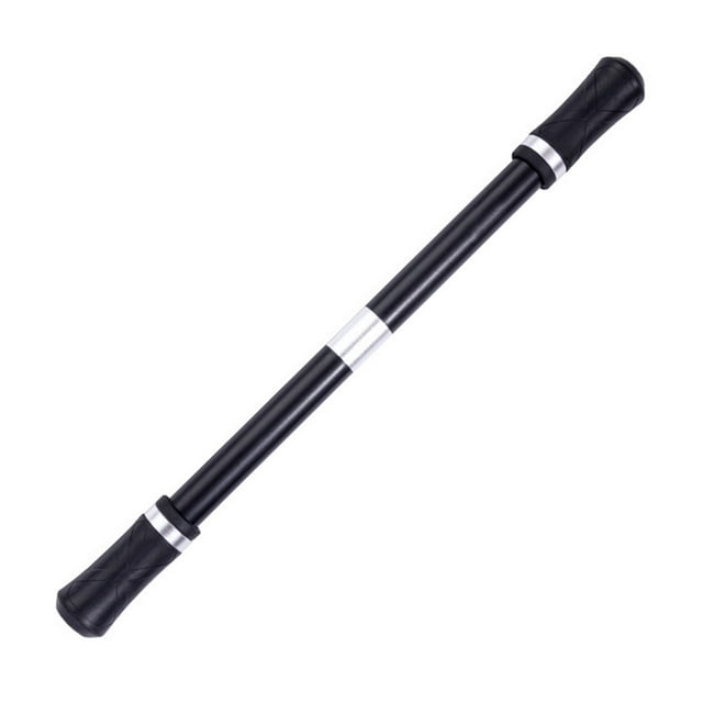keepw Professional Beginner Rotating Pen Portable Party Trick Plastic Stress Relief Spinning Pencils Home Decompression Toy Type 1 Silver