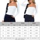 thumbnail image 2 of Conjunto De Camiseta Sin Mangas Camisola de mujer Tank Tops Traje Color sólido Sexy Streetwear Outfit (Blanco M) Ygjytge para Mujer Blanco T S, 2 of 8
