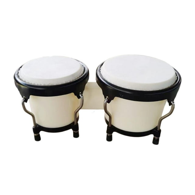 Instrumentos musicales de percusión, instrumentos de percusión, educación temprana, bongó afinable Blanco