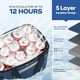 thumbnail image 3 of Bolsa térmica Maelstrom Soft 35 latas a prueba de fugas, azul, 3 of 7