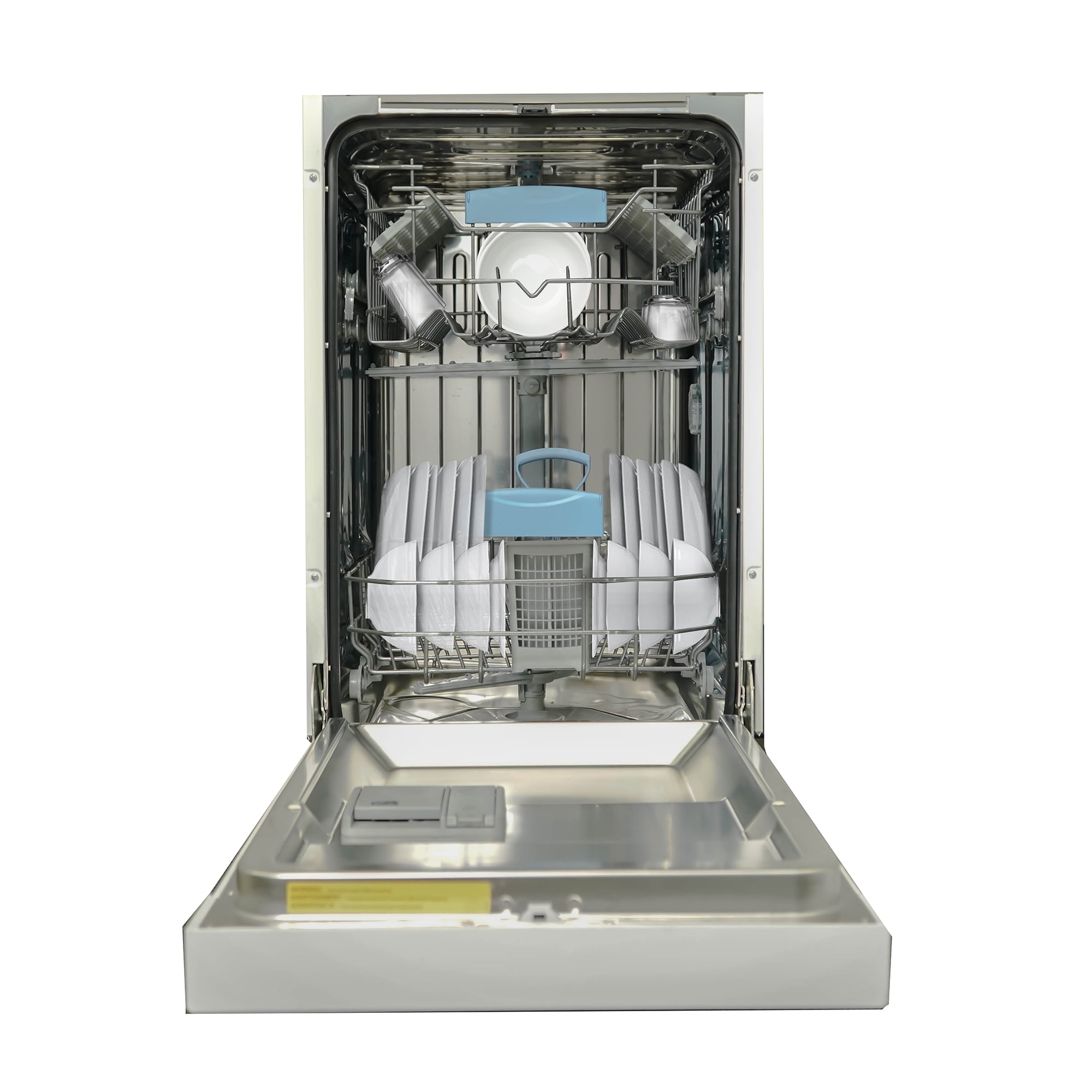 Danby 18" Wide Built-in Dishwasher in White (DDW18D1EW)