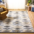 thumbnail image 2 of SAFAVIEH Pyramid Isaiah Medallion Area Rug, Ivory/Grey Navy, 8' x 10', 2 of 7