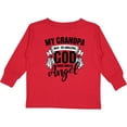 thumbnail image 3 of Inktastic My Grandpa was So Amazing God Made him an Angel Boys or Girls Long Sleeve Toddler T-Shirt, 3 of 5