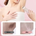 thumbnail image 4 of Body Hair Trimmer for Women, Dual Head Design, Quick Button Operating, Skin Friendly Materials, Rechargeable, Comprehensive Grooming Experience, Wet / Dry Use, 4 of 7
