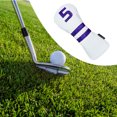 thumbnail image 3 of Golf Cover Impermeable Utilidad Drivers Headcover Club Covers Protection .5 Zulema Casco de palo de golf, 3 of 7