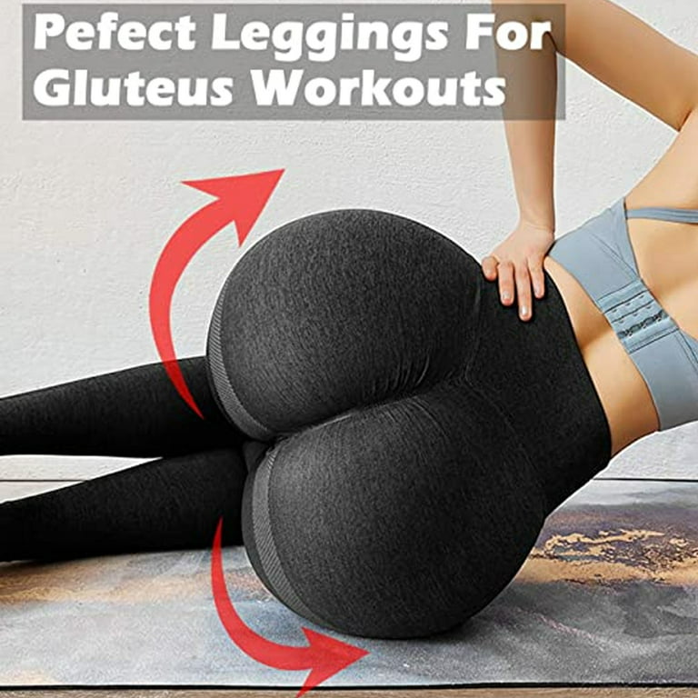 Ilfioreemio Butt Scrunch Seamless Leggings for Women High Waisted Booty  Workout Yoga Pants Ruched Butt Lift Textured Tights 
