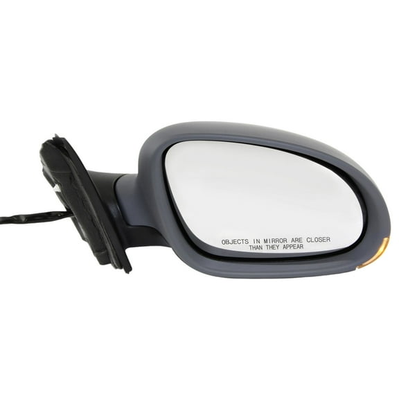 MIRROR Compatible For 2005-2010 Volkswagen Jetta Right Passenger Heated Power Glass In-housing Signal Light Paintable
