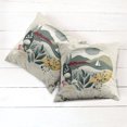 thumbnail image 6 of Ambesonne Nautical Throw Pillow Cover 2 Pack, Modern Boho Botanical Sea, 16", Sage Green, 6 of 7