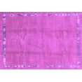 thumbnail image 1 of Ahgly Company Indoor Rectangle Abstract Purple Modern Area Rugs, 8' x 10', 1 of 4
