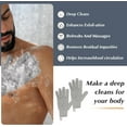 thumbnail image 6 of Exfoliating Gloves for Shower, Shower Gloves Exfoliating for Men and Women, 3 Pairs Lengthened and Large Body Scrub Gloves for Shower, Spa, Massage, 6 of 7