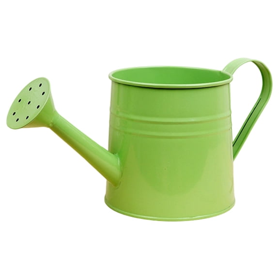 Luoshdecor Small Bright Blue for Indoor Outdoor Plants, Lightweight Portable Metal Watering Can for Indoor Outdoor Garden Home Plants