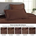 thumbnail image 3 of Superior Celtic Circle Cotton Bedspread and Sham Set, 3-Piece Decorative Breathable Bedspreads, King, Cappuccino, 3 of 10