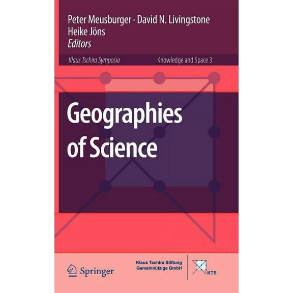 Knowledge and Space Geographies of Science, Book 3, (Hardcover)