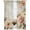 LightPink, variant on Sheer Curtains 45 Inches Long, Farmhouse Pink Floral Light Filtering Window Curtains for Living Room, Spring Vintage Botanical Flowers Rod Pocket Voile Sheer Curtain Drapes, 52"W x 45"L, 2 Panels