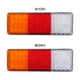 thumbnail image 4 of Speravity Luz trasera de camión Rectangular, portátil, desmontable, Universal, reemplazo de 3 colores, 6000K, lámpara de luz trasera de advertencia Bombillas para automóviles 12V Speravity VI017701-01, 4 of 6