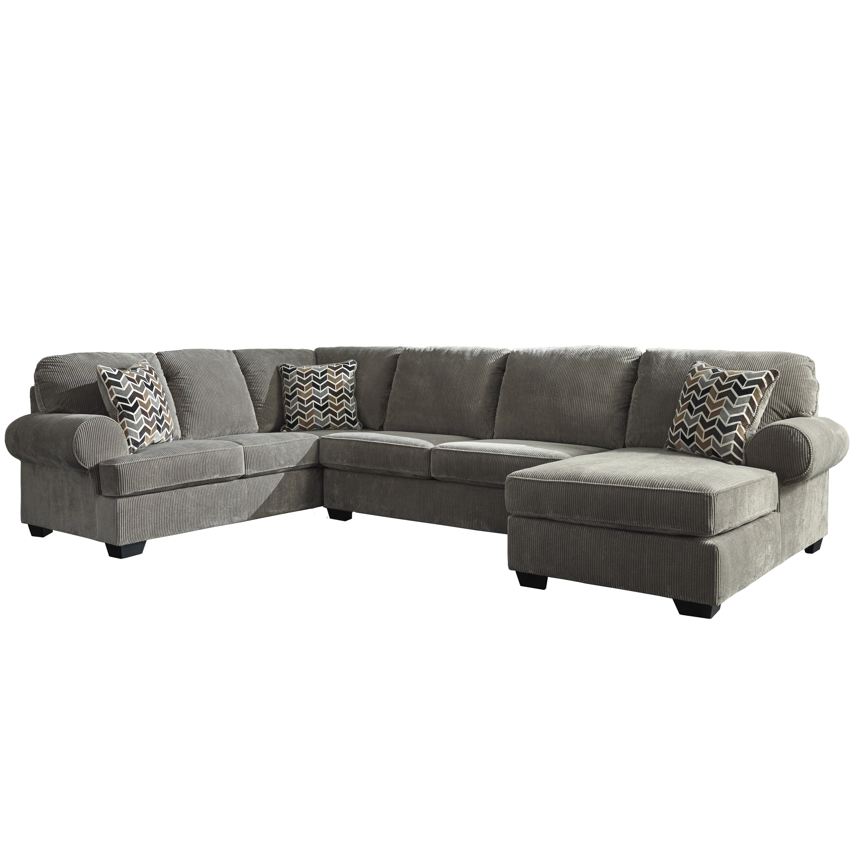 Flash Furniture Signature Design by Ashley Jinllingsly 3Piece LAF Sofa