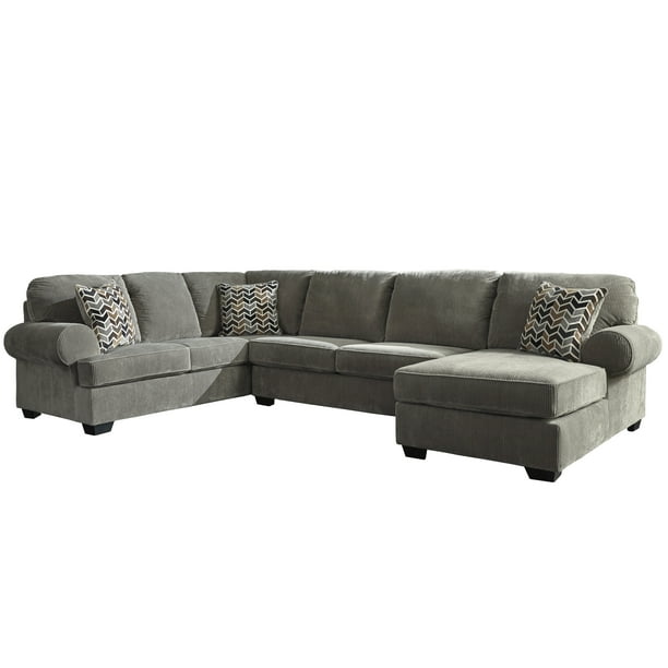 Flash Furniture Signature Design by Ashley Jinllingsly 3Piece LAF Sofa