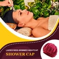 thumbnail image 4 of Sonducket Gorro para el pelo de ala ancha, bufanda para la cabeza de baño, gorro para dormir, gorro a la moda, turbantes, cubierta para la cabeza, Sombreros Vino rojo Sonducket AP008211-14, 4 of 6