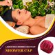thumbnail image 2 of Capó de pelo ancho de ala de bronceado cabeza bufanda dormir tapa de moda suavidad sombrero turbans cabeza cubierta de pelo envolturas para las mujeres durmiendo vino rojo sidaley AP008211-14, 2 of 6